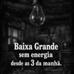 Comércio de Baixa Grande sofre com falta de energia